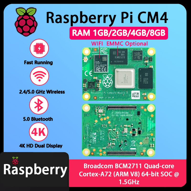 Raspberry Pi CM4 1GB/2GB/4GB/8 - Raspberry Pi Cm4 8Gb Ram 32Gb Emmc Wifi recensie en prijs