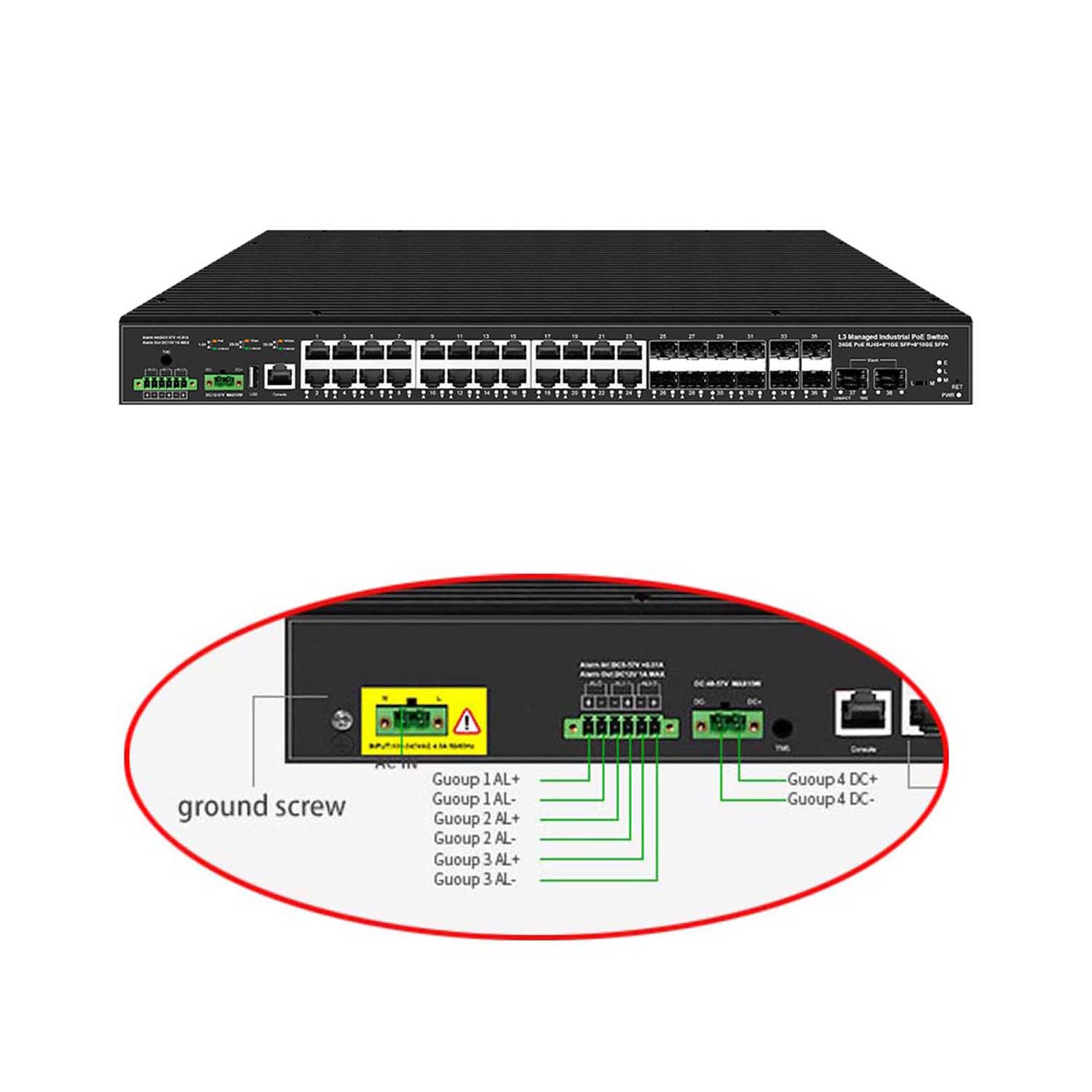 10G uplink 38 poorten industri - Sfp+ 10G Managed Switch 8 Port recensie en prijs